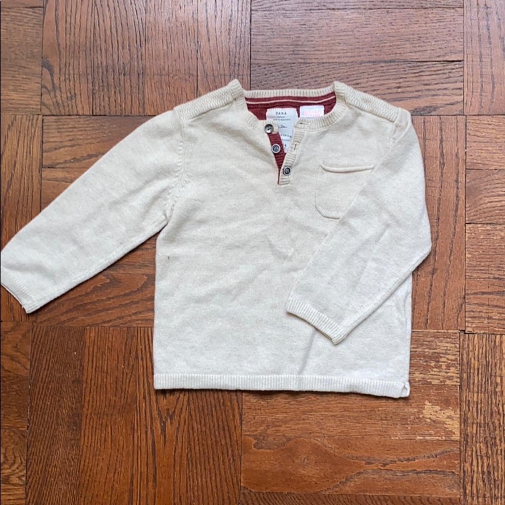 Light cream sweater